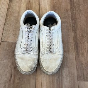 Vans Real Leather Old Skool Shoes